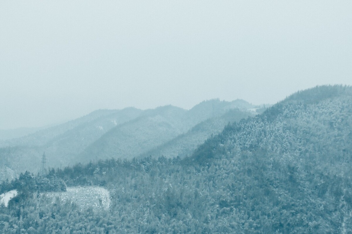 雪景 摄影 风光 乡村 山 山峰 自然 下雪 雪