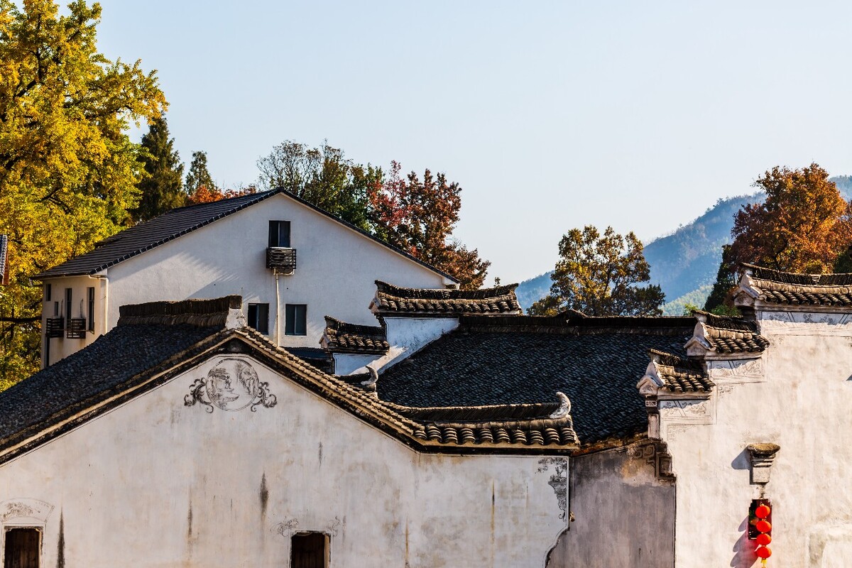 建筑 古建筑 指南村 临安 杭州 建筑人文 自然 风光 灯笼 摄影