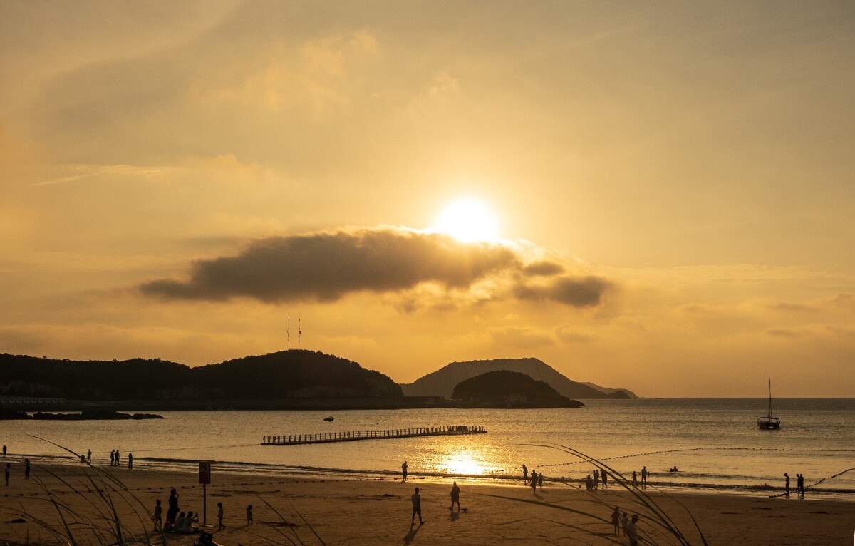日出 海边日出 自然 风光 摄影 天空 云彩 海边 大海 海滩