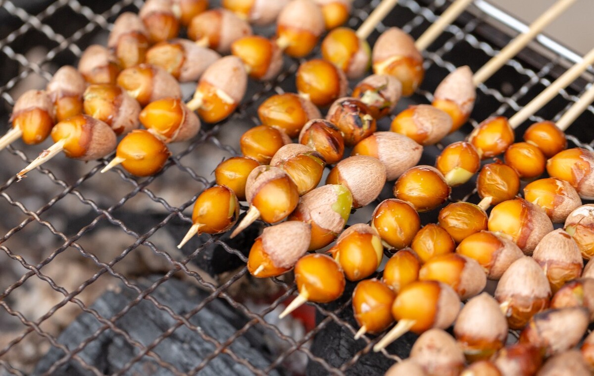 食物 食品 烤白果 银杏 美食 食物