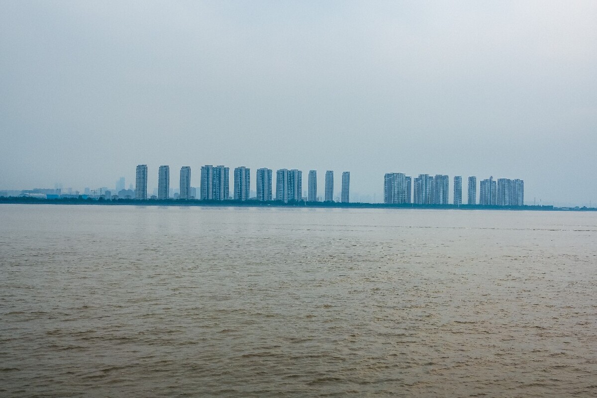 钱塘江边 江边 风景 自然 建筑 风光 江景 摄影 大自然