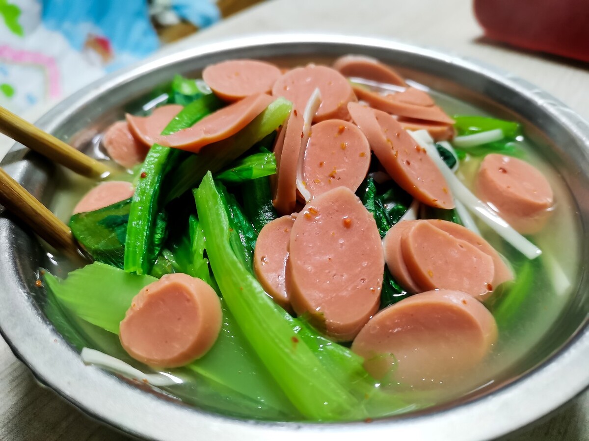 图片 摄影 素材 特写 蛋 食物 美食 美味 面食 火腿肠面