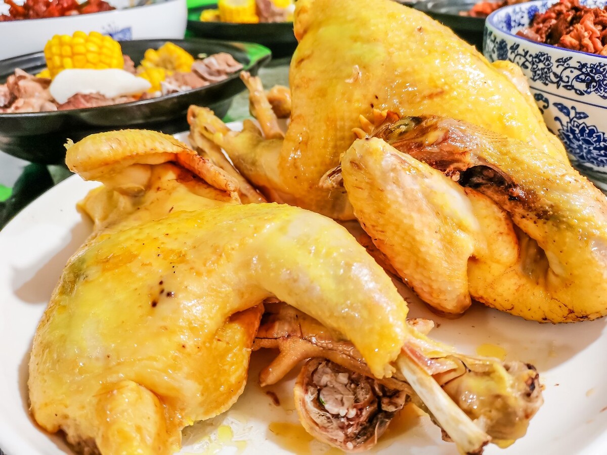 摄影 图片 素材 特写 美食 美味 中餐 鸡腿 鸡肉
