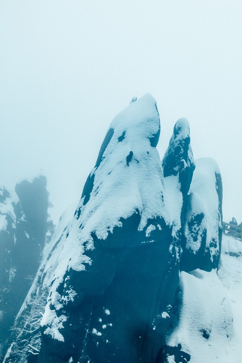自然 风光 雪景 大自然 黄山雪景 黄山之石 摄影 黄山 山 石头上的雪 石头雪景 奇石