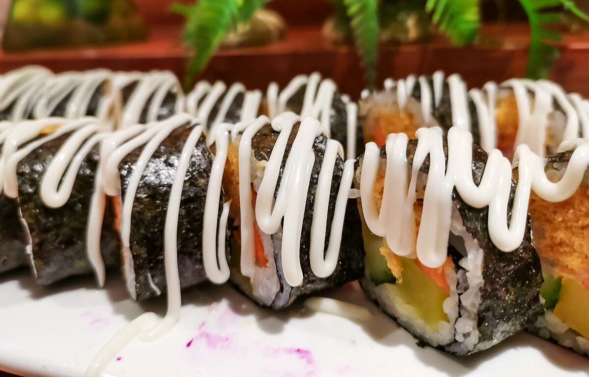 寿司 鮨 鲊 图片 美食 食物 摄影 高清素材 特写 日式美食 日本传统美食 海苔 肉松 点心