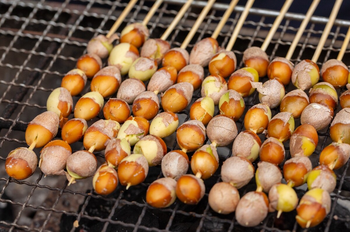 食物 食品 烤白果 银杏 美食 食物