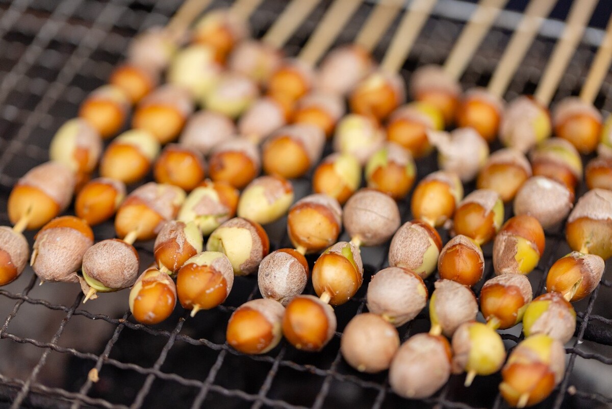 食物 食品 烤白果 银杏 美食 食物