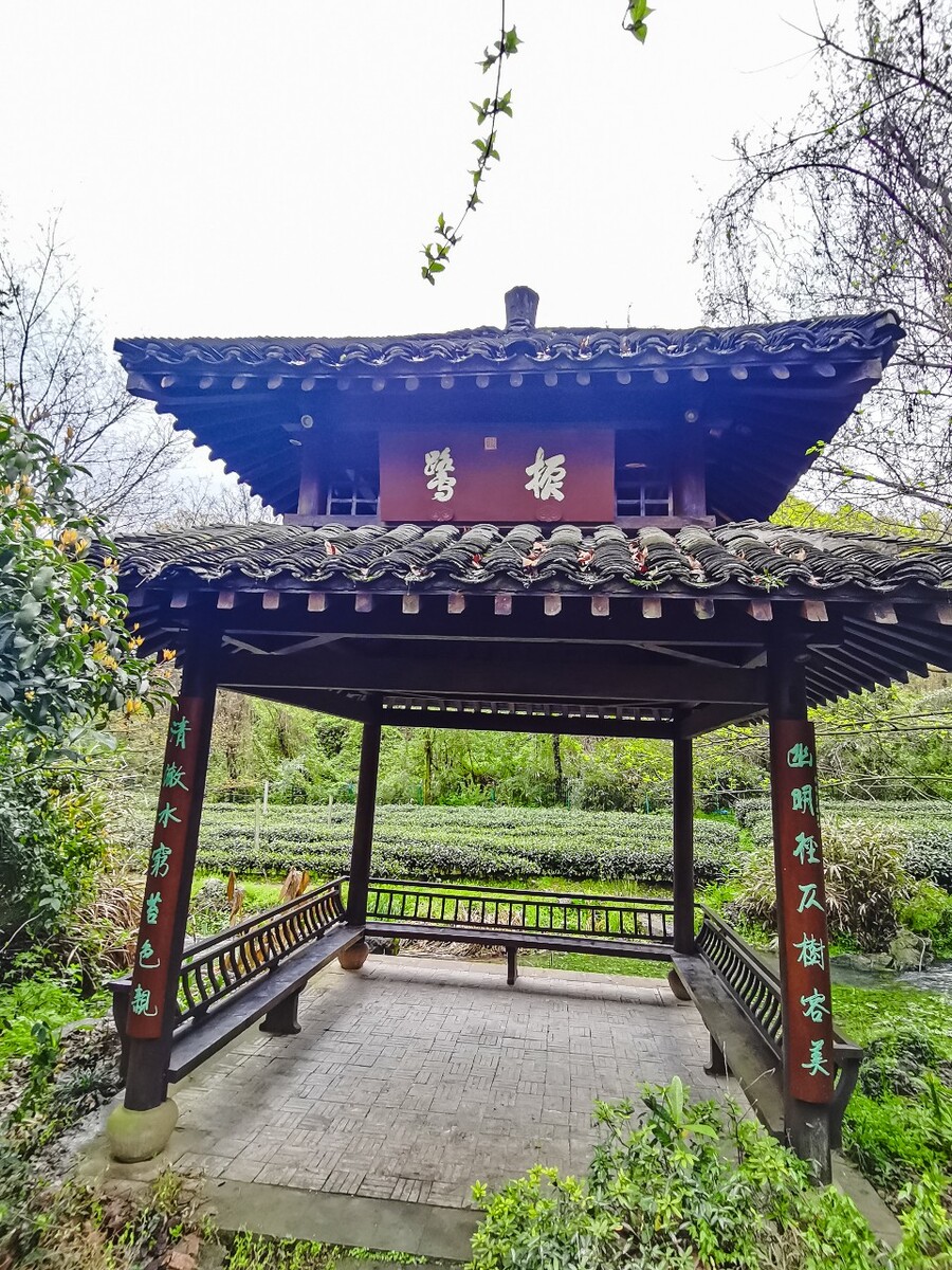 振鹭 建筑 亭子 古建筑 风光 人文  