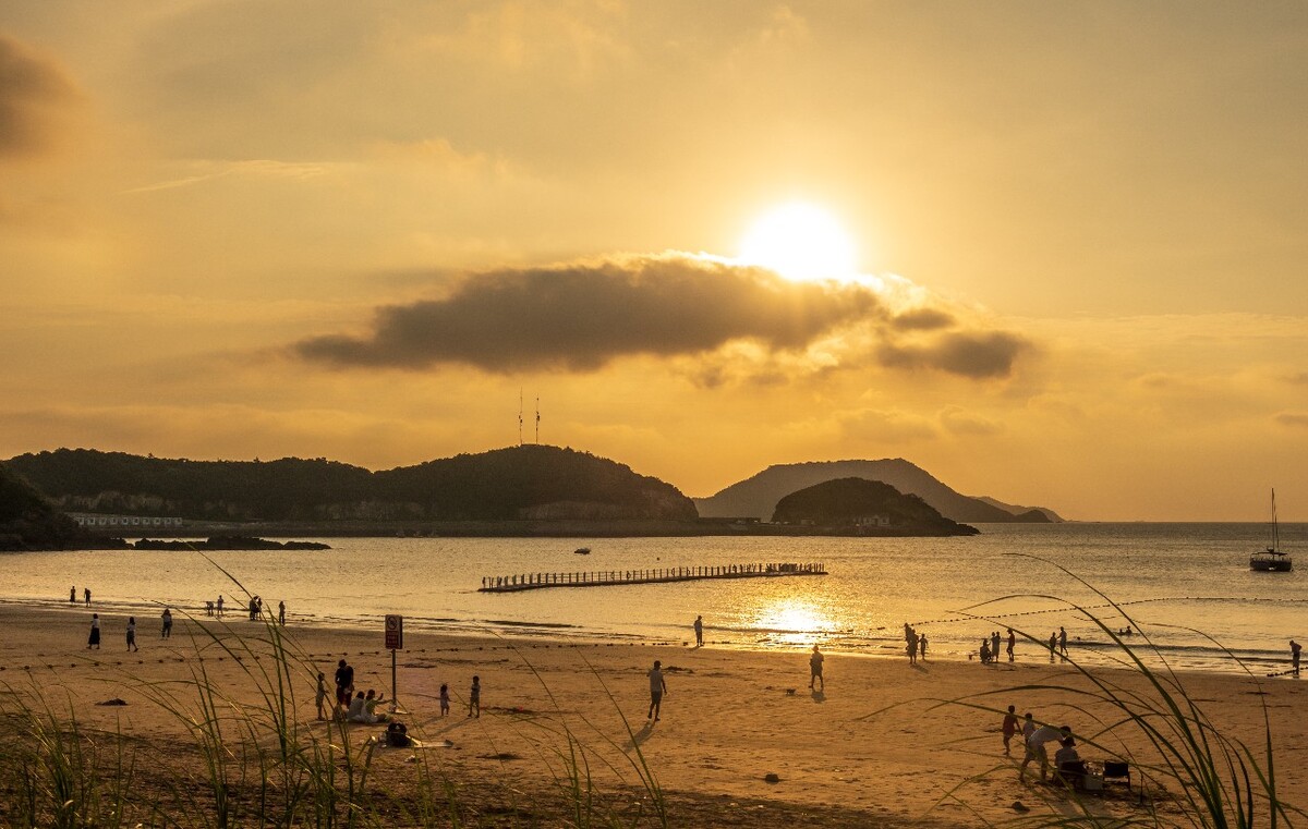 日出 海边日出 自然 风光 摄影 天空 云彩 海边 大海 海滩
