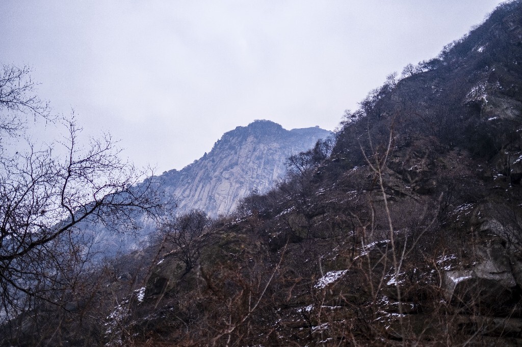 风光 自然 摄影 山峰 山脉 雪景 华山 陕西 建筑 自然风光 大好河山