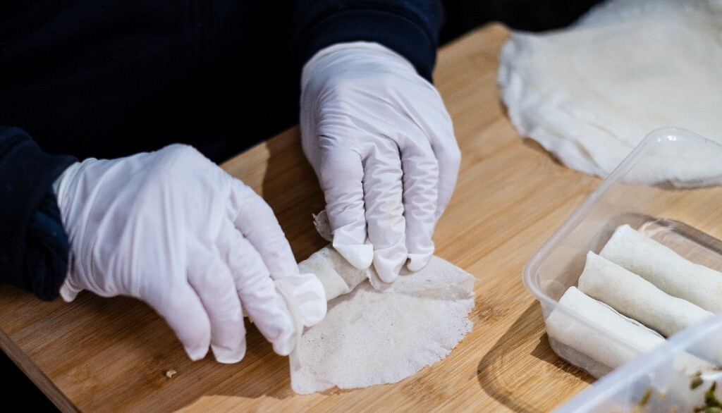 包春卷 摄影 食物  美食 摄影 街拍  手工春卷
