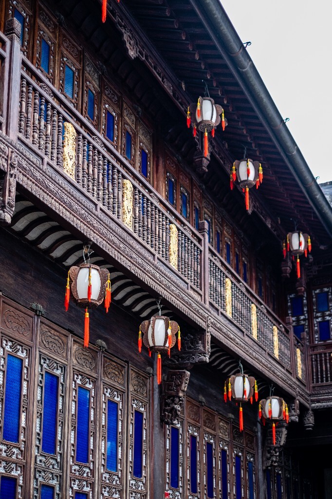 灯笼 建筑 古建筑 摄影 胡雪岩故居 建筑摄影 旅行 街拍
