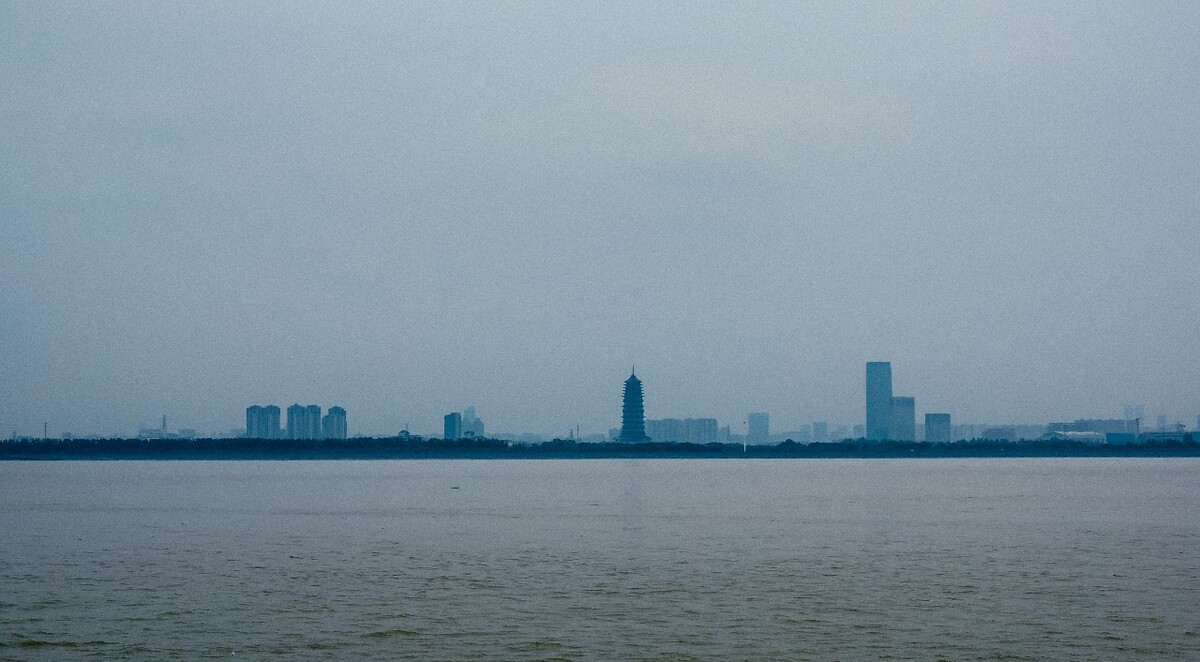 钱塘江边 江边 风景 自然 建筑 风光 江景 摄影 大自然