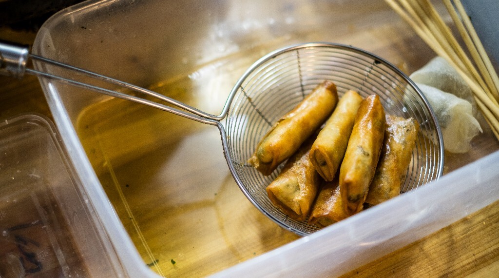 春卷 春饼 春盘 薄饼  食物 美食 摄影