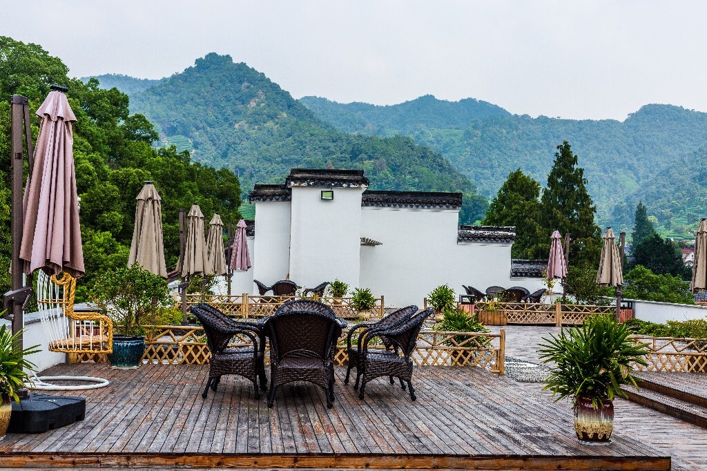 茶园风光 自然 风光 摄影 自然风光 龙井茶园 建筑 茶趣亭 亭子