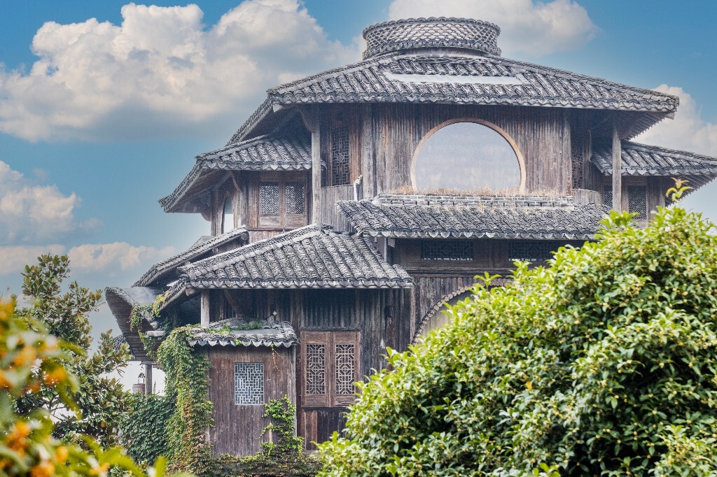 小汤屋 建筑 摄影 风光 自然 网红建筑 地标建筑