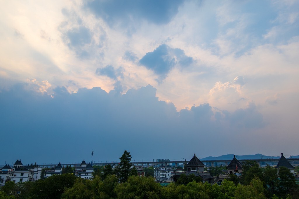 天空 云彩 风光 摄影 环境 云 自然 色彩 今日天空绝了