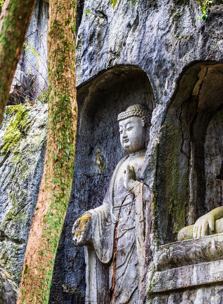 飞来峰 灵隐寺 佛教 建筑 石刻 旅行 摄影 佛像 弥勒佛 佛陀