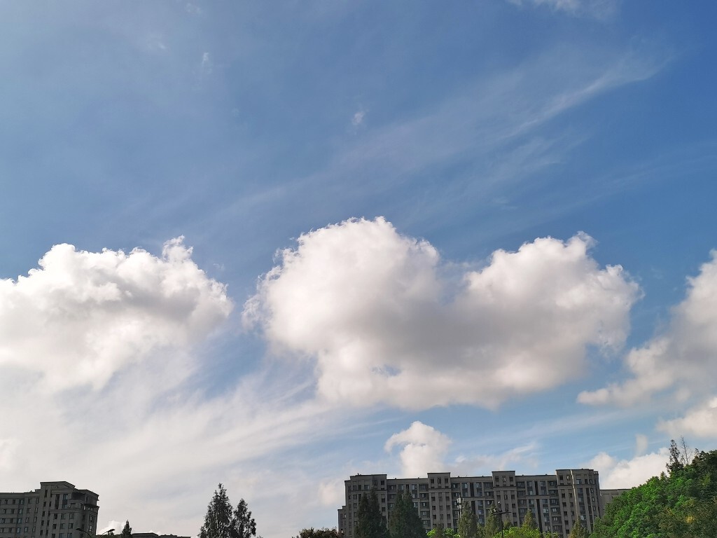 天空 云彩 夕阳 自然 风光 旅行 摄影 蓝天白云 色彩
