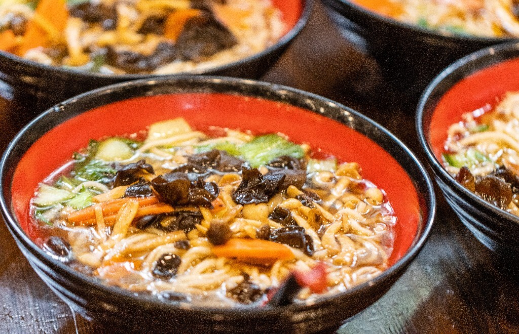 食物 美食 素材 素菜 素面 灵隐寺素面 美食摄影