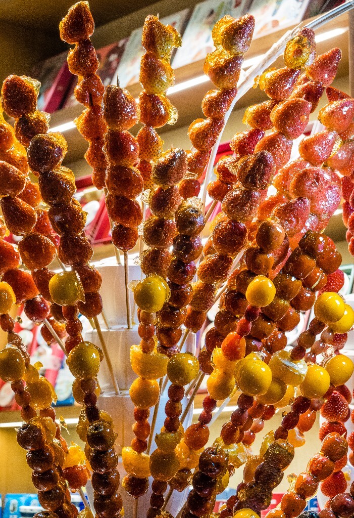 冰糖葫芦 糖葫芦 糖墩儿 糖球  中国传统小吃  摄影 美食摄影