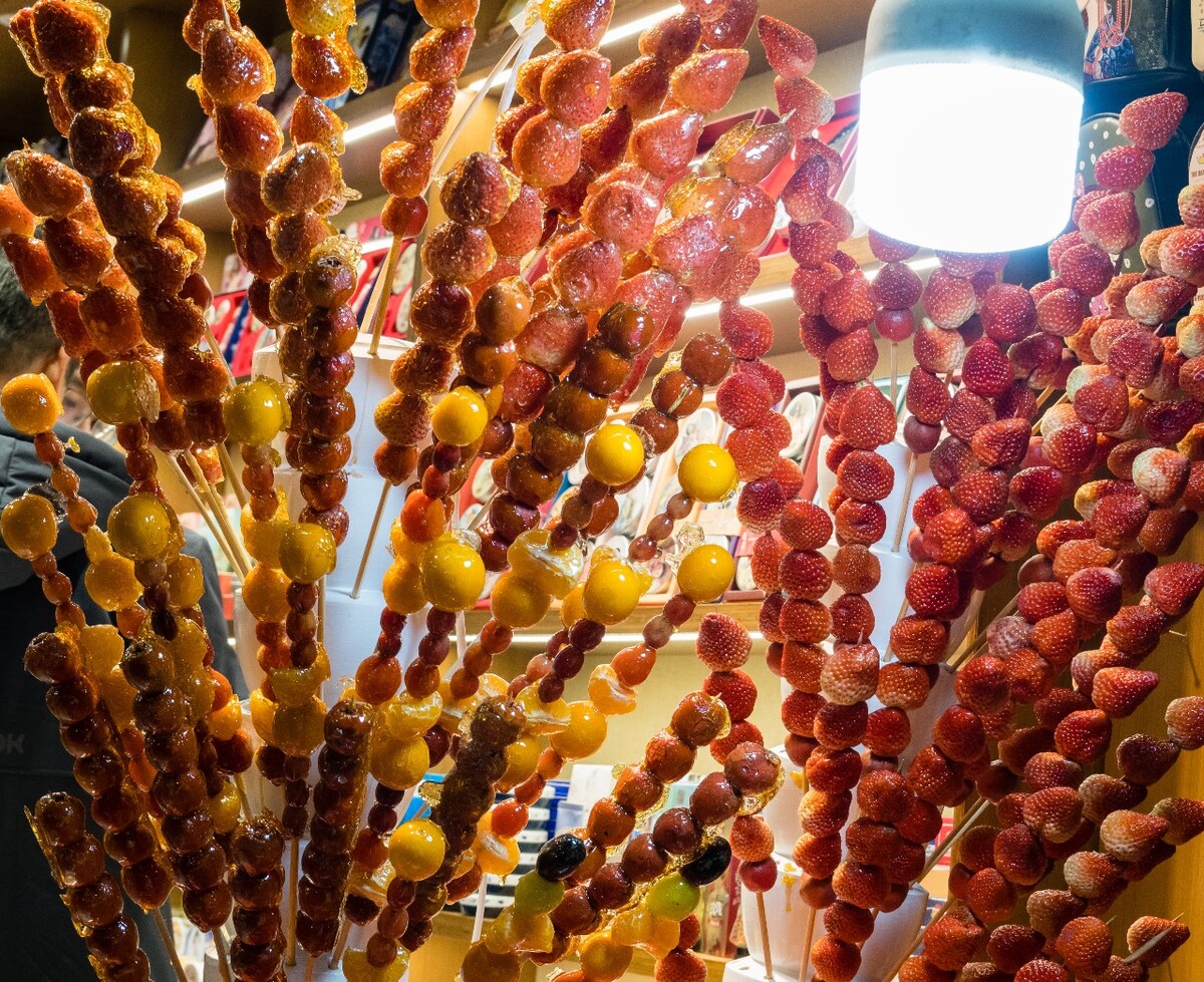 糖葫芦 冰糖葫芦  糖墩儿 糖球 中国传统小吃 特色小吃