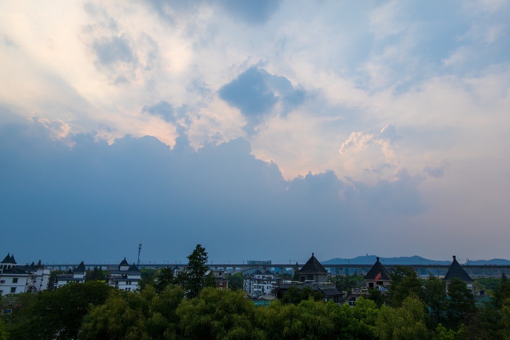 天空 云彩 风光 摄影 环境 云 自然 色彩 今日天空绝了