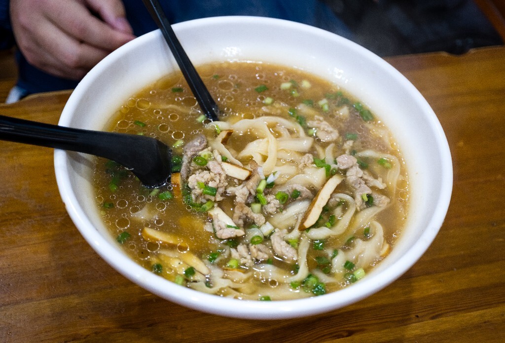 食物 美食 摄影  肉丝面 小吃 面食 