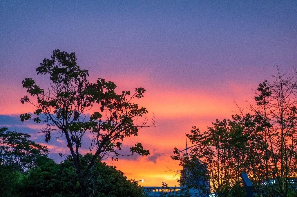 夕阳 日出日落 自然 风光 摄影 环境 天空 云彩