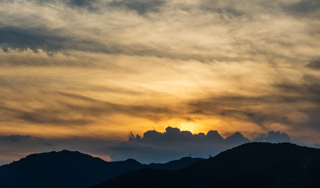 夕阳 日落 钱塘江夕阳 自然 风光 摄影 江边夕阳 天空 云彩