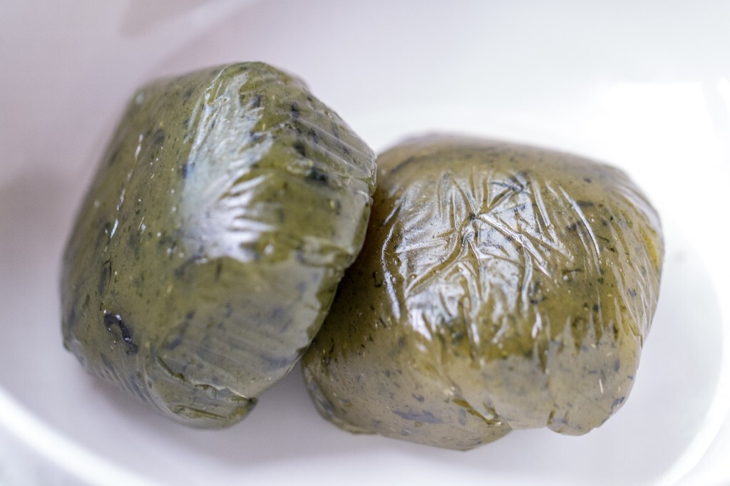 清明果子 摄影 食物 美食 清明团子 静物 艾草清明果子