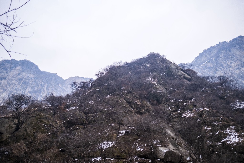 风光 自然 摄影 山峰 山脉 雪景 华山 陕西 建筑 自然风光 大好河山