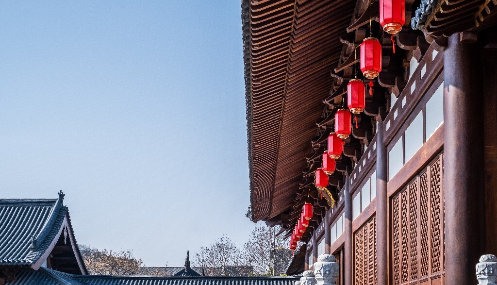 灯笼 建筑 摄影 旅行 德售宫 城市建筑 建筑物 重华宫