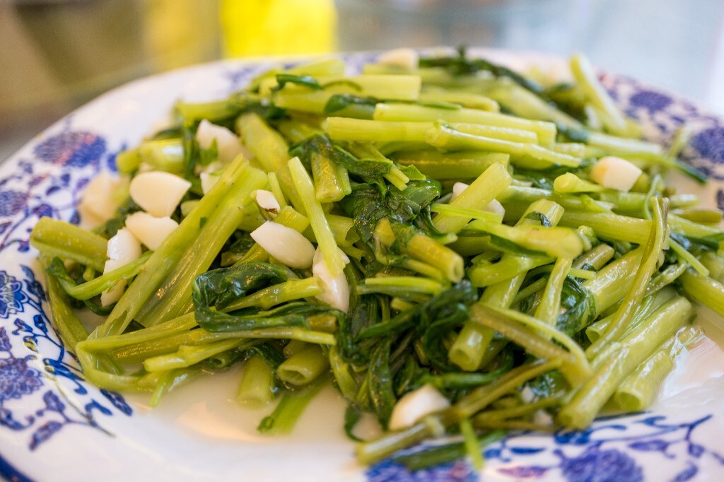 蒜泥空心菜 炒菜 食物 美食 摄影 旅行 街拍