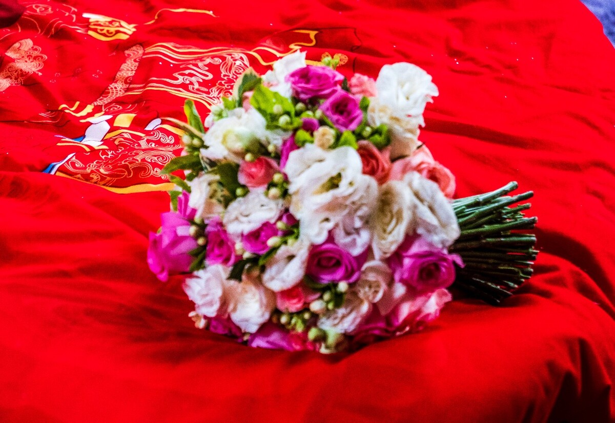 喜花 手棒花 摄影 图片 素材