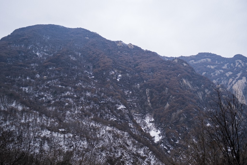 风光 自然 摄影 山峰 山脉 雪景 华山 陕西 建筑 自然风光 大好河山