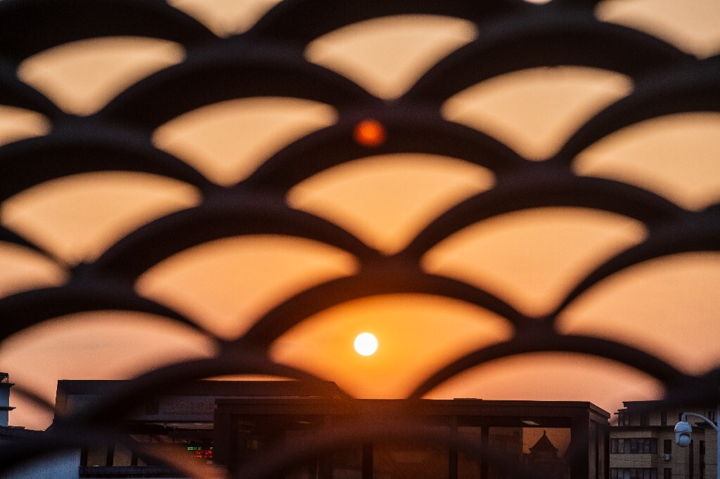 夕阳 阳光 风光 建筑 结构 造型 园林 艺术 旅行 日出日落