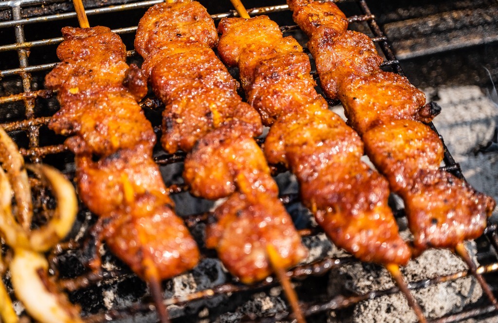 食物 美食 摄影 烧烤 烤鱿鱼 旅行 街拍 美食摄影 烤年糕 烤肠 烤肉