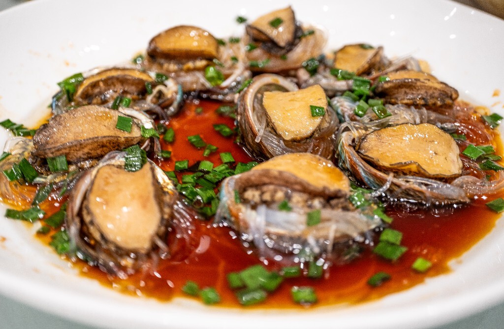 鲍鱼 食物 美食 鲍鱼粉丝 炒菜  小吃
