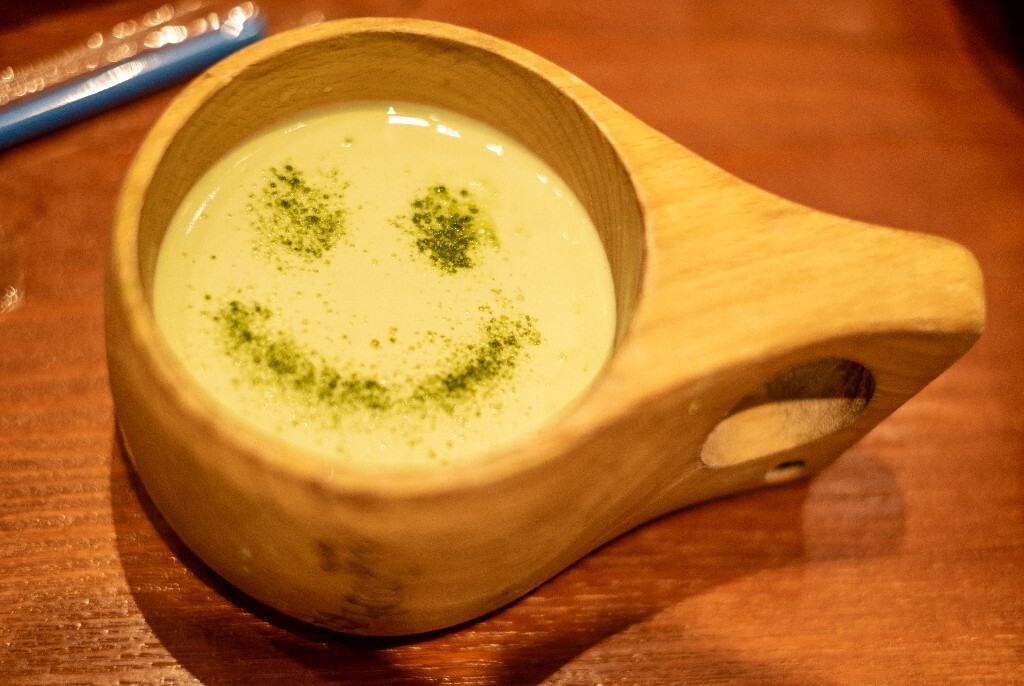 抹茶布丁 笑脸 日料  甜品 静物 摄影 静物摄影 旅行 街拍