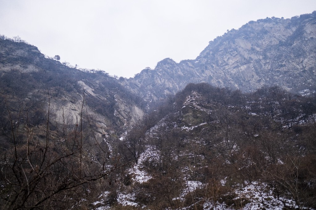 风光 自然 摄影 山峰 山脉 雪景 华山 陕西 建筑 自然风光 大好河山