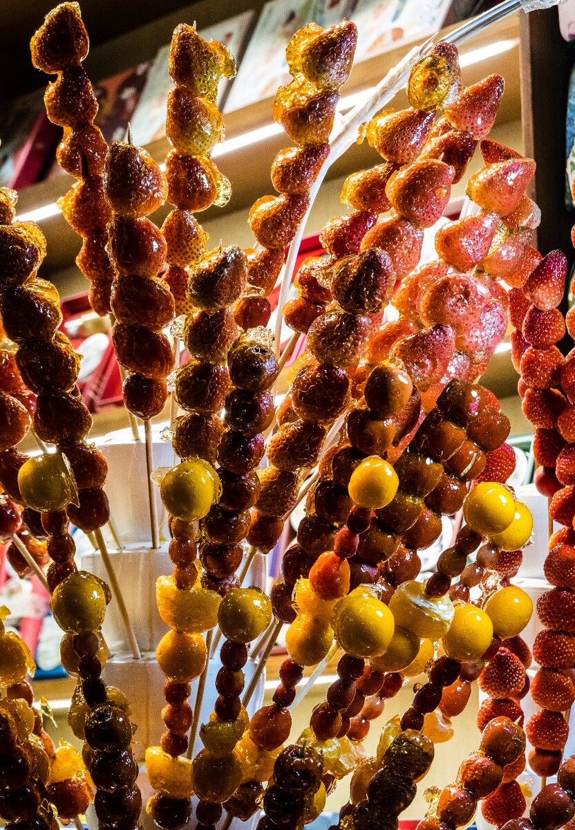 糖葫芦 冰糖葫芦  糖墩儿 糖球 中国传统小吃 特色小吃