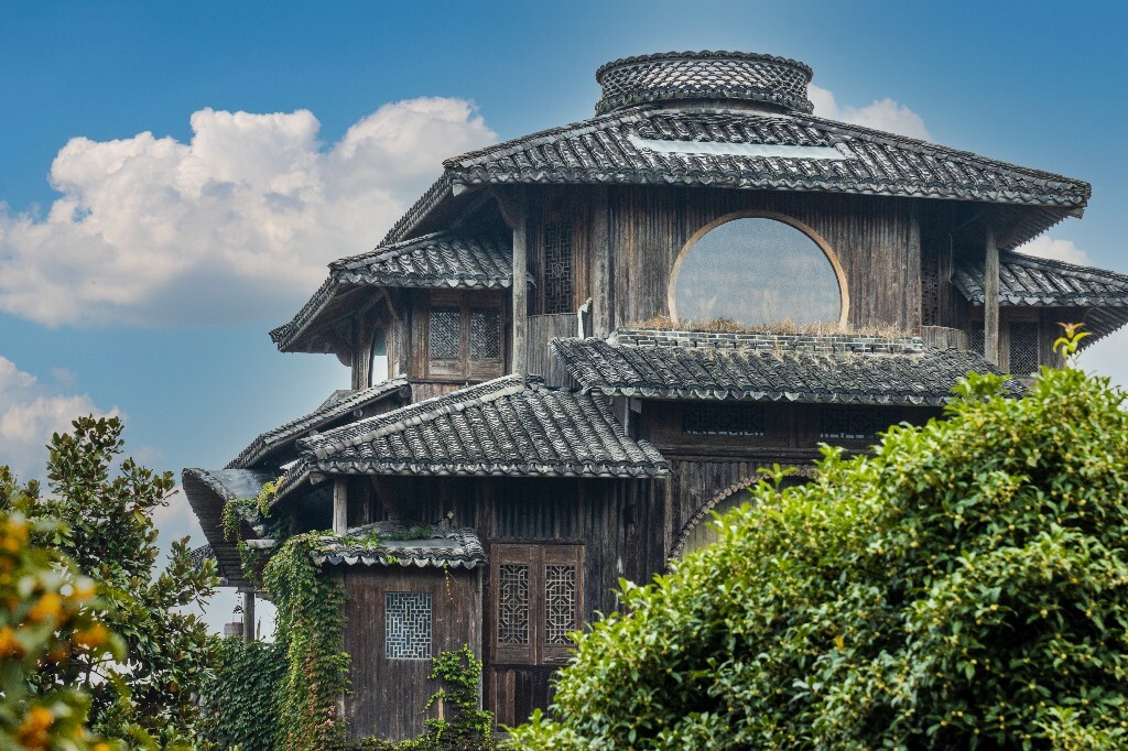 小汤屋 建筑 摄影 风光 自然 网红建筑 地标建筑