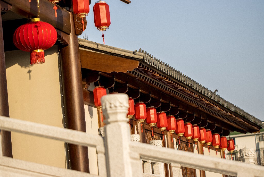 德寿宫 灯笼 春节 过年 氛围 摄影 建筑 旅行 街拍 地标建筑 色彩 城市
