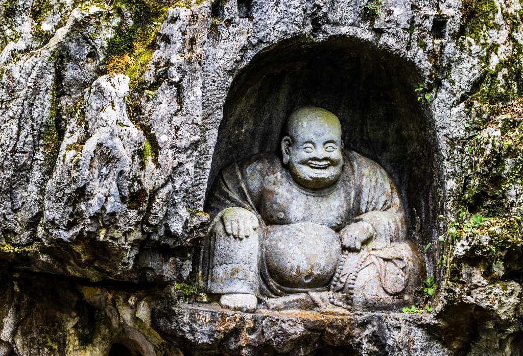 飞来峰 灵隐寺 佛教 建筑 石刻 旅行 摄影 佛像 弥勒佛 佛陀