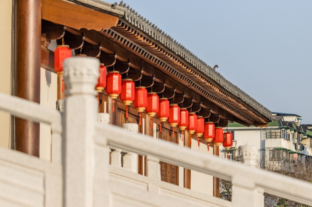 德寿宫 灯笼 春节 过年 氛围 摄影 建筑 旅行 街拍 地标建筑 色彩 城市