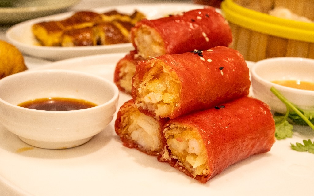 食物 美食 摄影 旅行 街道  红米脆皮鲜虾肠粉