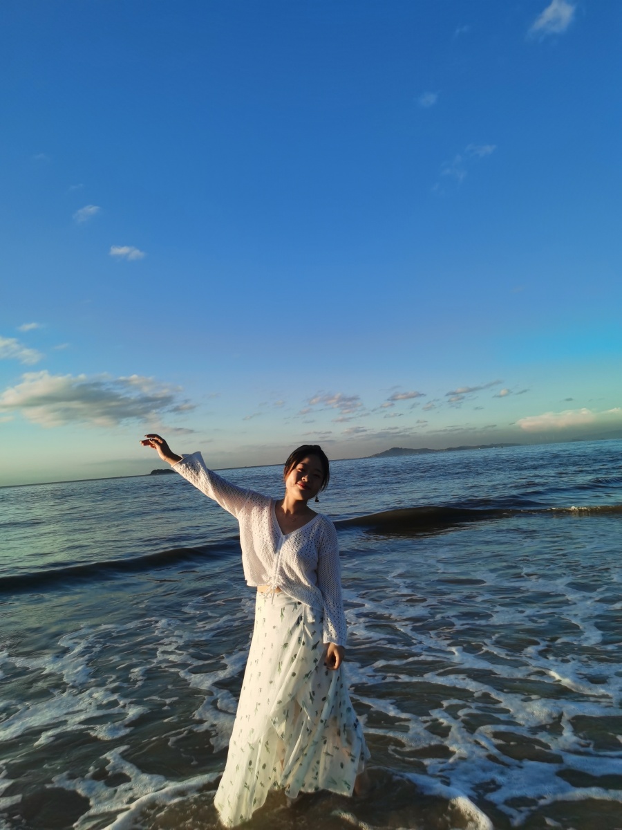 旅途中遇到的姑娘我的模特朱朱