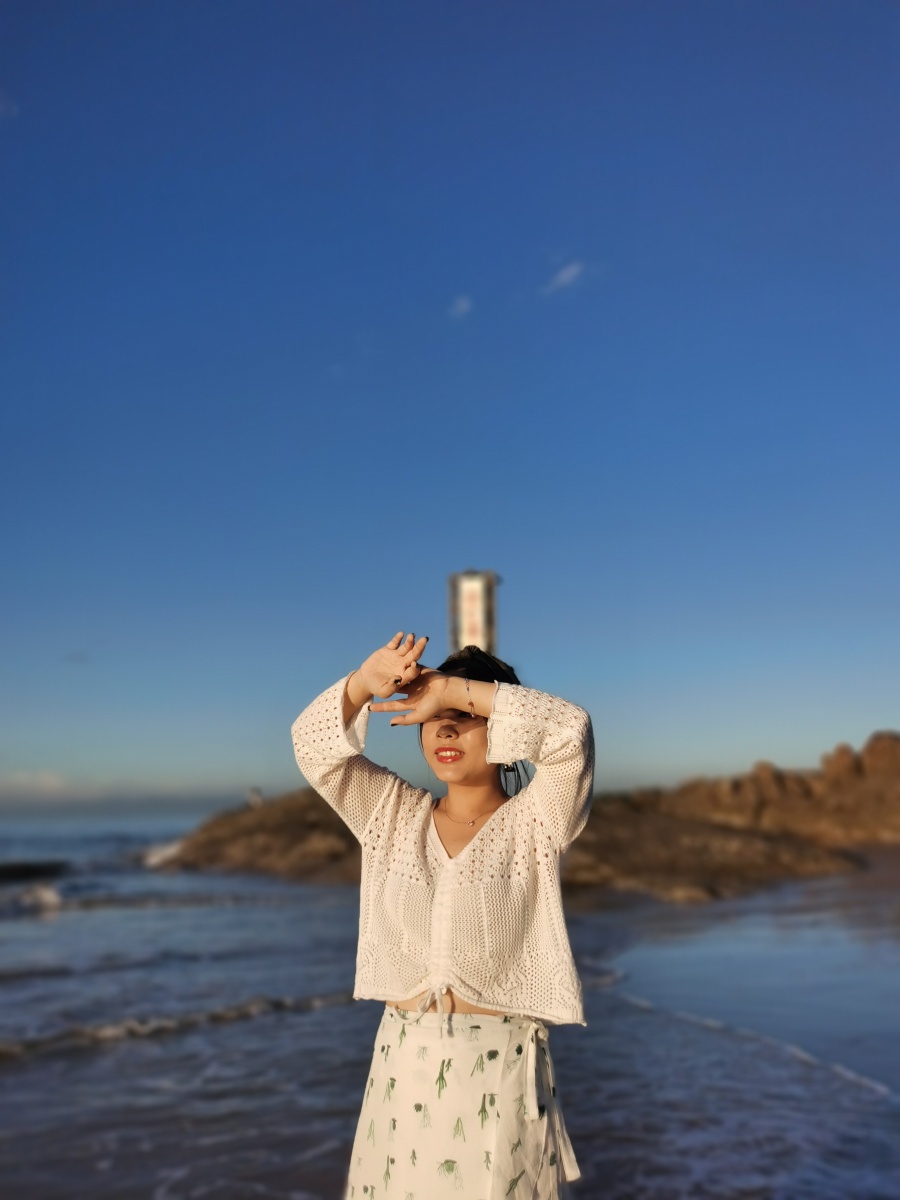 旅途中遇到的姑娘我的模特朱朱