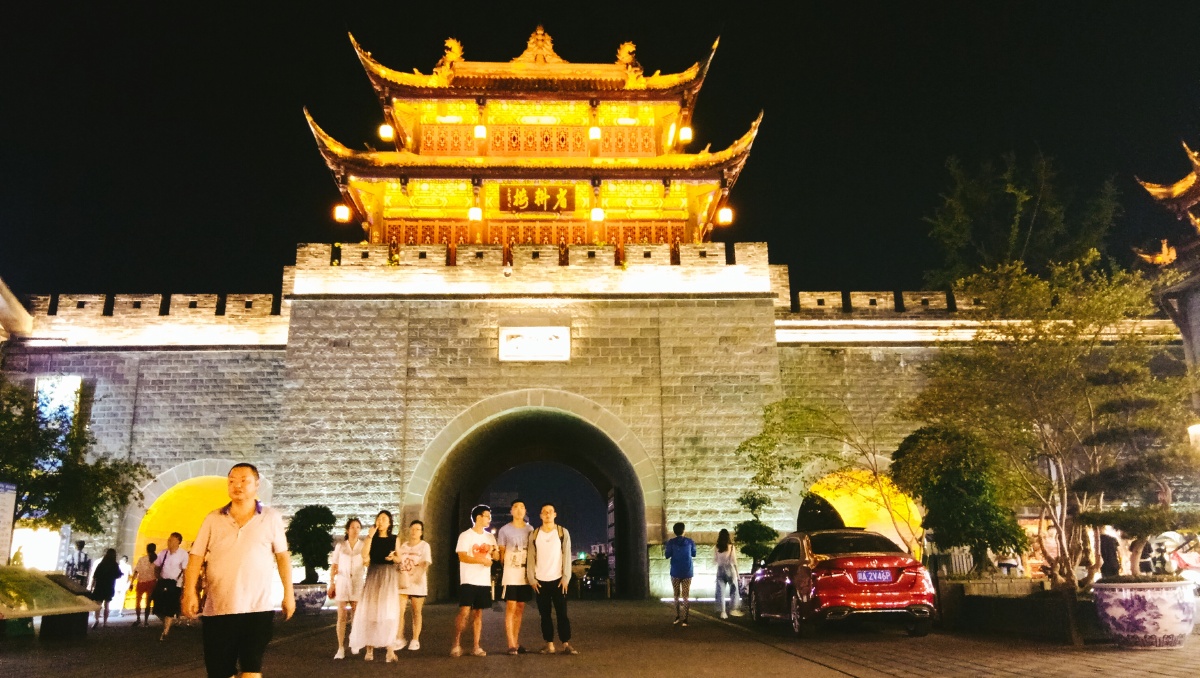 都江堰宣化门走一圈ω